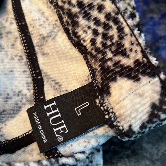 Hue size Large /Velour furry Yumminess Hue leggings. - Picture 2 of 6